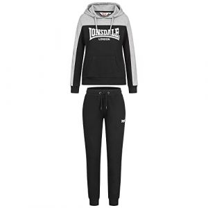 Lonsdale Survêtement Lurgan XL Black / Grey