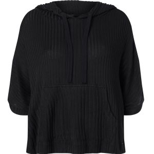 Image de Calvin Klein Pull ample Cozy Lounge capuche Noir