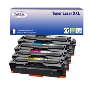 T3Azur 4 Toners Lasers compatibles pour imprimante HP Color LaserJet Pro MFP M477fdw T3AZUR