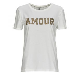 Only T-shirt ONLANE S/S FRENCH TOP CS JRS - Couleur S,M,L,XL,XS - Taille Beige