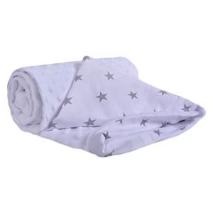 Medi Partners Couverture Bébés 100% Coton 75x100cm pour Enfant Minky Multifonctionnel Bilatéral Doux et Melleux pour Landaus