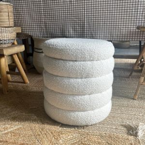Opjet Tabouret coffre bouclette Noé