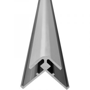 Roth Profilé liaison angle Vipanel 90° extérieur argent mat - 1420000326