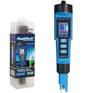 Image de PeakTech 5307 - PH-Metro 4 en 1 en forma de pin para PH/EC/TDS/TEMP