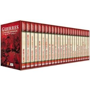 Coffret Guerres et Grandes Batailles du XXème siècle - 25 DVD