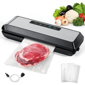 Image de Machine Sous Vide,1100W Machine Sous Vide Alimentaire, Comprend 10 sacs sous vide alimentaires Tubes sous vide