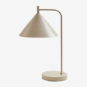Lampe De Table En Métal Cambrea Tapioca Beige