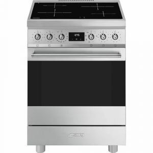 Smeg Cuisini&egrave;re &eacute;lectrique - C6IMXM2 - Inox - Induction - Thermoventil&eacute;