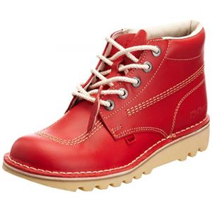 Kickers Kick Hi Core, Bottes Homme - Rouge (Red) -FR : 41 EU (Taille Fabricant : 7 UK)