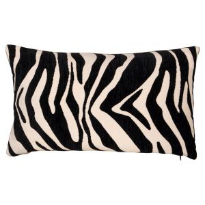 Coussin garni 30x50 noir