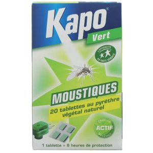 Kapo Moustiques émanateur électrique vg Recharge 100 %