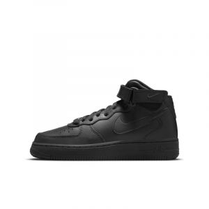 Nike Chaussure Air Force 1 Mid LE pour Enfant plus &acirc;g&eacute; - Noir - Taille 38.5 - Unisex