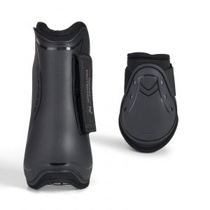 Horze Ensemble de Guêtres antérieurs pour cheval Ouvertes protège-tendons et protège-boulets Armour - Airflow