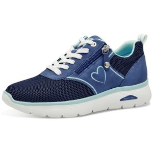 Marco Tozzi Femme Damen Sneaker 2-23761-44 Basket, Bleu Marine, 37 EU
