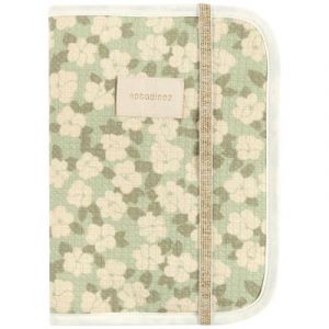 Protège-carnet de Santé Poema Honey Comb - Green Sakura