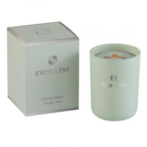 Prix Bougie Parf ée en Verre Excellent 12cm Bergamot Wood Vert