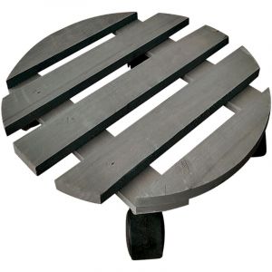 Porte plante &agrave; roulettes Werka Pro 30cm