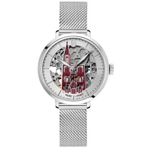 Pierre Lannier Montre Femme Cathedrale - 101H621 Bracelet Acier Argent