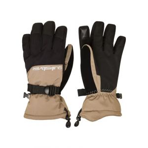 Quiksilver Gants Mission beige noir - L