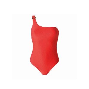 Brigitte Bardot Maillot une pièce rouge Rivage