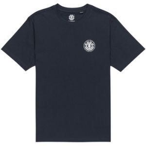 Element T-shirt Seal BP manche courte bleu marine blanc - S
