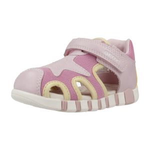 Geox B&eacute;b&eacute; Fille B Sandal IUPIDOO GIR, Pink/Lt Yellow, 22 EU