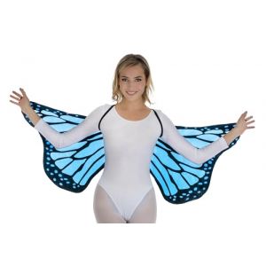 Ruedelafete Ailes de Papillon Adulte, Bleu