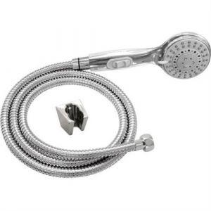 Pommeau de douche ROUSSEAU Combiné Fle ible 3JETS STOP O chromé