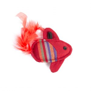 Martin Sellier Jouet peluche pour chat poisson volant