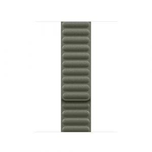 Apple Bracelet 42mm - M/L à maillons magnet gris sauge