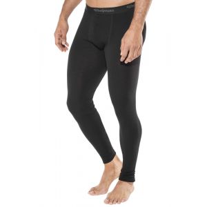 Woolpower Lite Leggings Johns Homme, black XXL Sous-pantalons longs