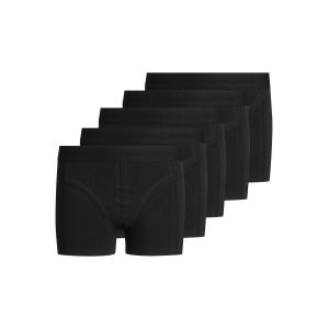 Image de Jack & Jones JACSIMPLE Trunks 5 Pack JR Caleon Boxeur, Noir/Noir, 10 Ans Fille