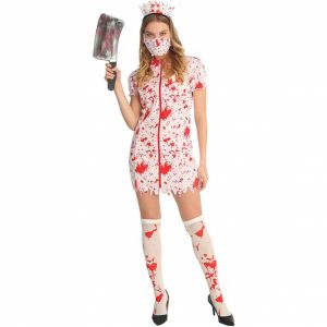 Infirmière d'horreur Femmes Costume "Bloody Nurse" MIESEPETER