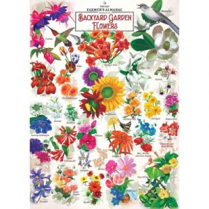 Master pieces Puzzle Fleurs du Jardin