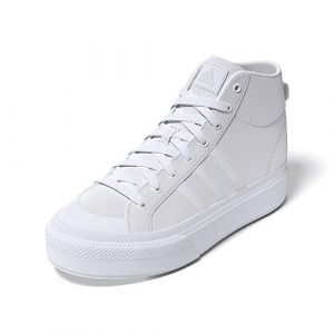 Image de Adidas Femme vada 2.0 Platform Mid Vulcanized Shoes, FTWR White/FTWR White/Chalk White, 40 EU