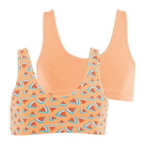 Athena Fille Mode Soutien-Gorge, Imprime Pasteque Rose, 6 Ans EU