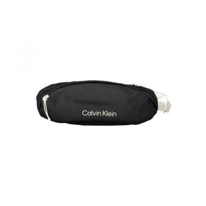 Calvin Klein Sac banane Recycled noir blanc crème