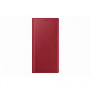 Samsung Flip Wallet (rouge) - Galaxy Note9 - cuir