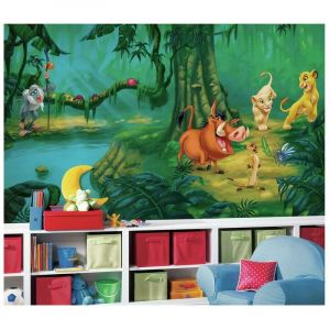 Image de ROOMMATES Fresque murale adhésive géante Disney Le Roi lion - 320 cm, 182,88 cm Multicolor