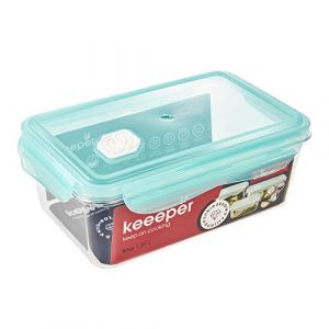 Keeeper Boîte de conservation 'tina', avec clip, 1,35 litre - Lot de 2