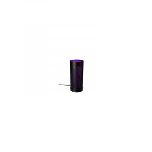 Atmosphera Lampe new york cylindrique Violet/Noir