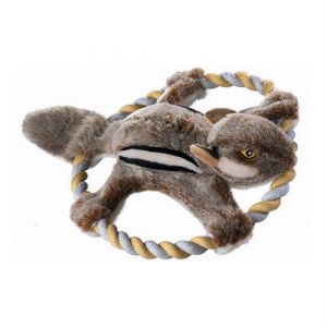 Jouet pour chien en peluche Hunter Wildlife Train Avec corde Écureuil 30 cm