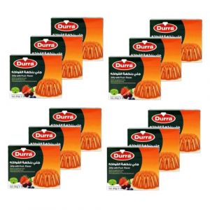 Durra Lot 12x Préparation pour gelée aux fruits rouges - Boîte 85g