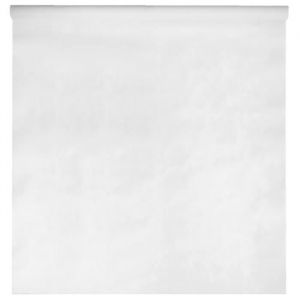Santex Grande Nappe en rouleau intissé opaque 25 mètres Luxe, Blanche