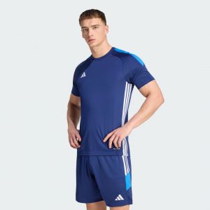 Adidas T-shirt de football tiro es jsy homme bleu fonc&eacute;/reabri/bl