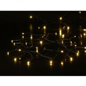 Sygonix Guirlande lumineuse avec piles SY-4533460 sapin de Noël pour lintérieur/extérieur à pile(s) LED SMD Longueur éclairée: 4.9 m 1 pc(s)