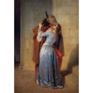 Clementoni Puzzle Compact 1000 pièces : Hayez : Le Baiser