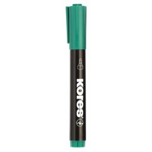 Kores M20955 - Marqueur permanent K-Marker XP2, pointe biseau, encre verte