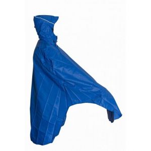 LOWLAND OUTDOOR Poncho de pluie pour vélo, bleu, Taille unique