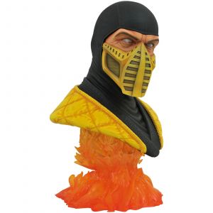 Diamond Select Toys Mortal Kombat 11 Legends Buste 3D Échelle 1/2 - Scorpion